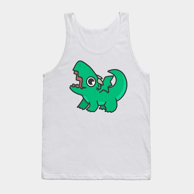 Baby dragon Tank Top by IcyBubblegum